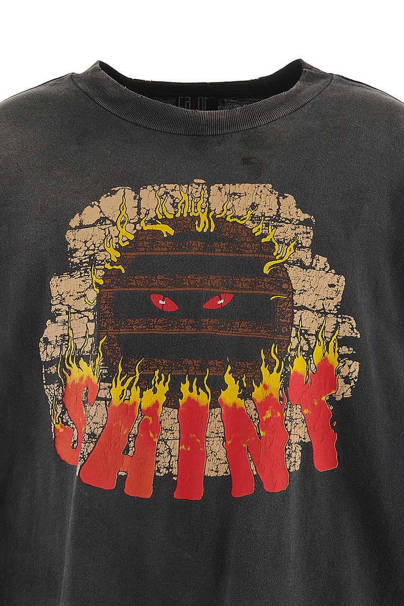 LS TEE/LIVE IN HELL / BLK - 3