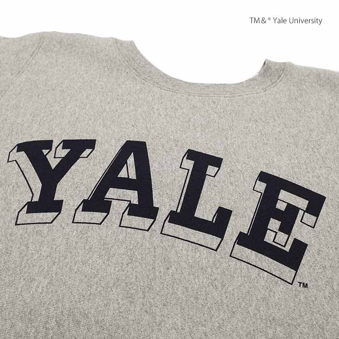 REVERS WEAVE CREW NECK SWEATSHIRT - YALE - C5-A004 - 6