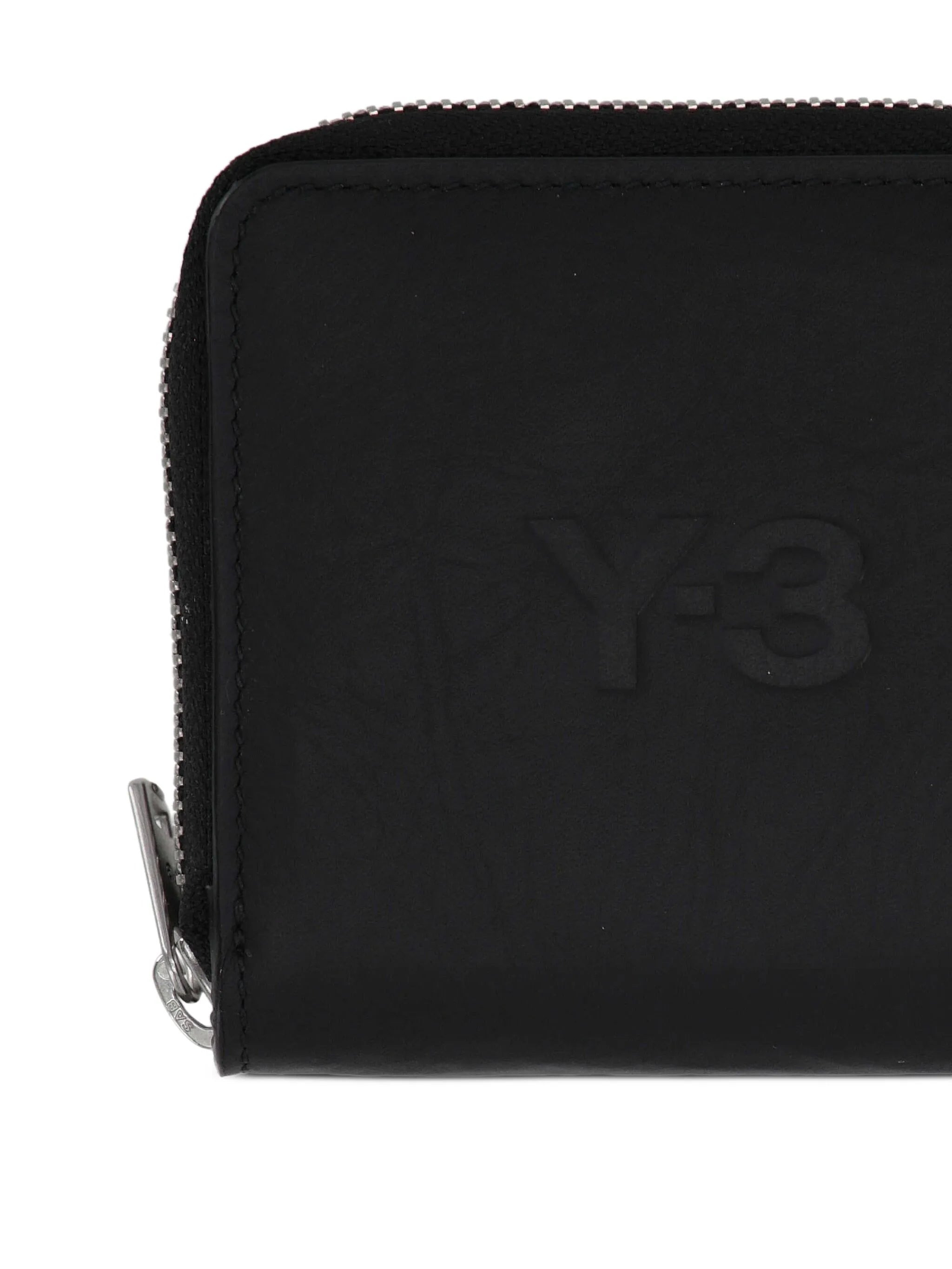 Y-3 Logo-debossed Leather Wallet - 3