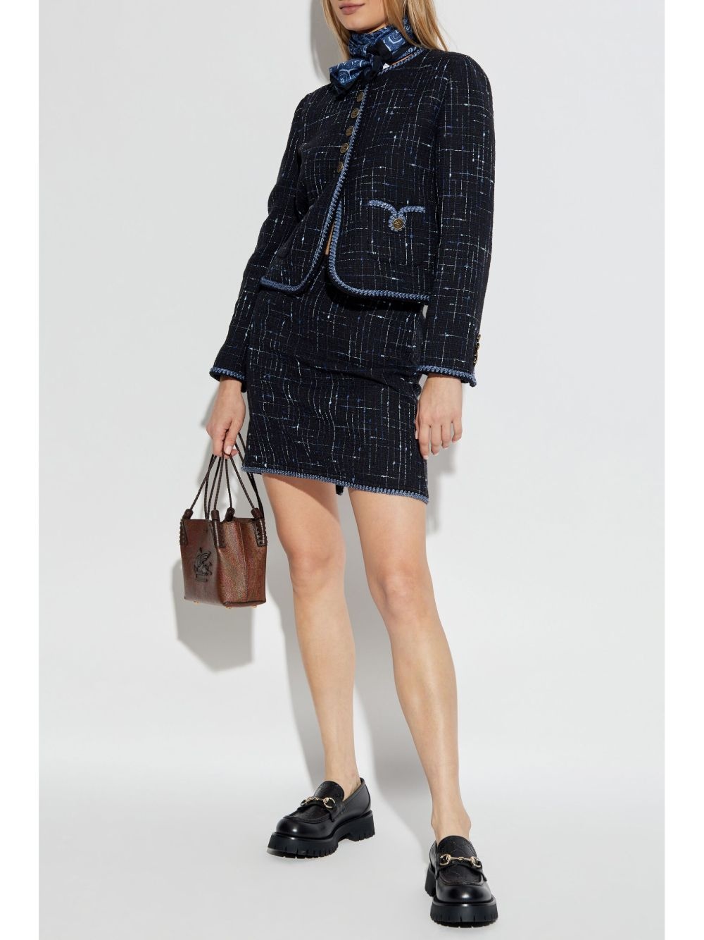 tweed skirt - 2