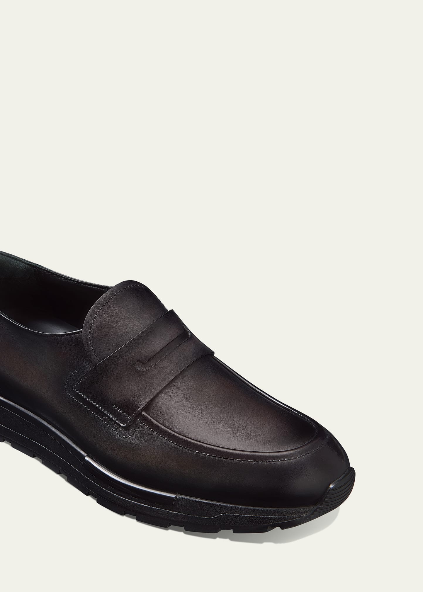 Men's Fast Track Leather Loafers - 3