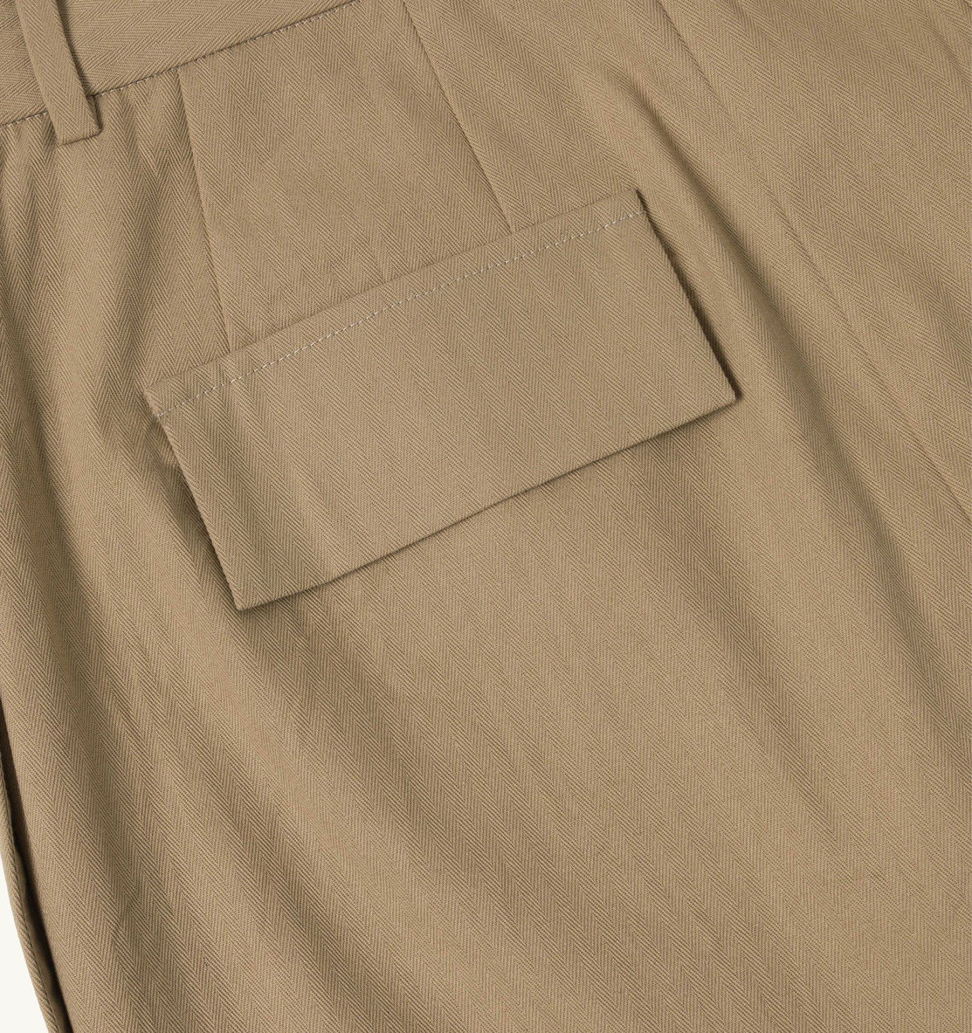 HERRINGBONE MID SKIRT WOMAN - 6