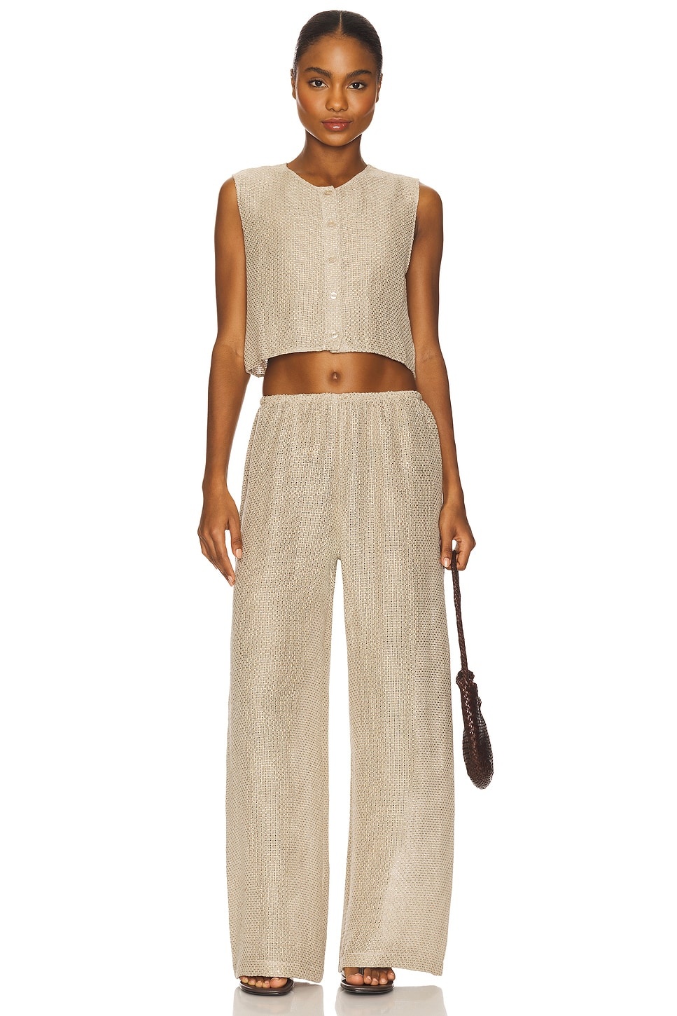 Stella Crewneck Vest Top - 4