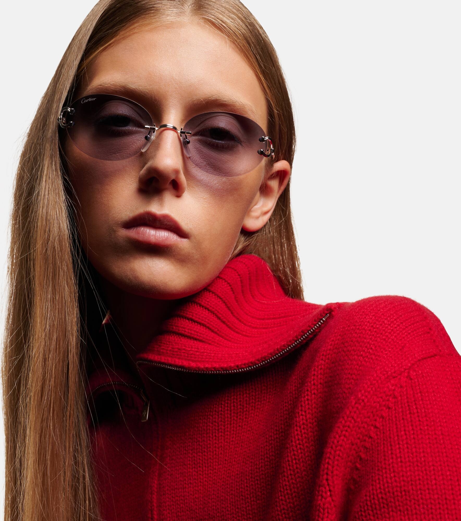 Signature C oval sunglasses - 3