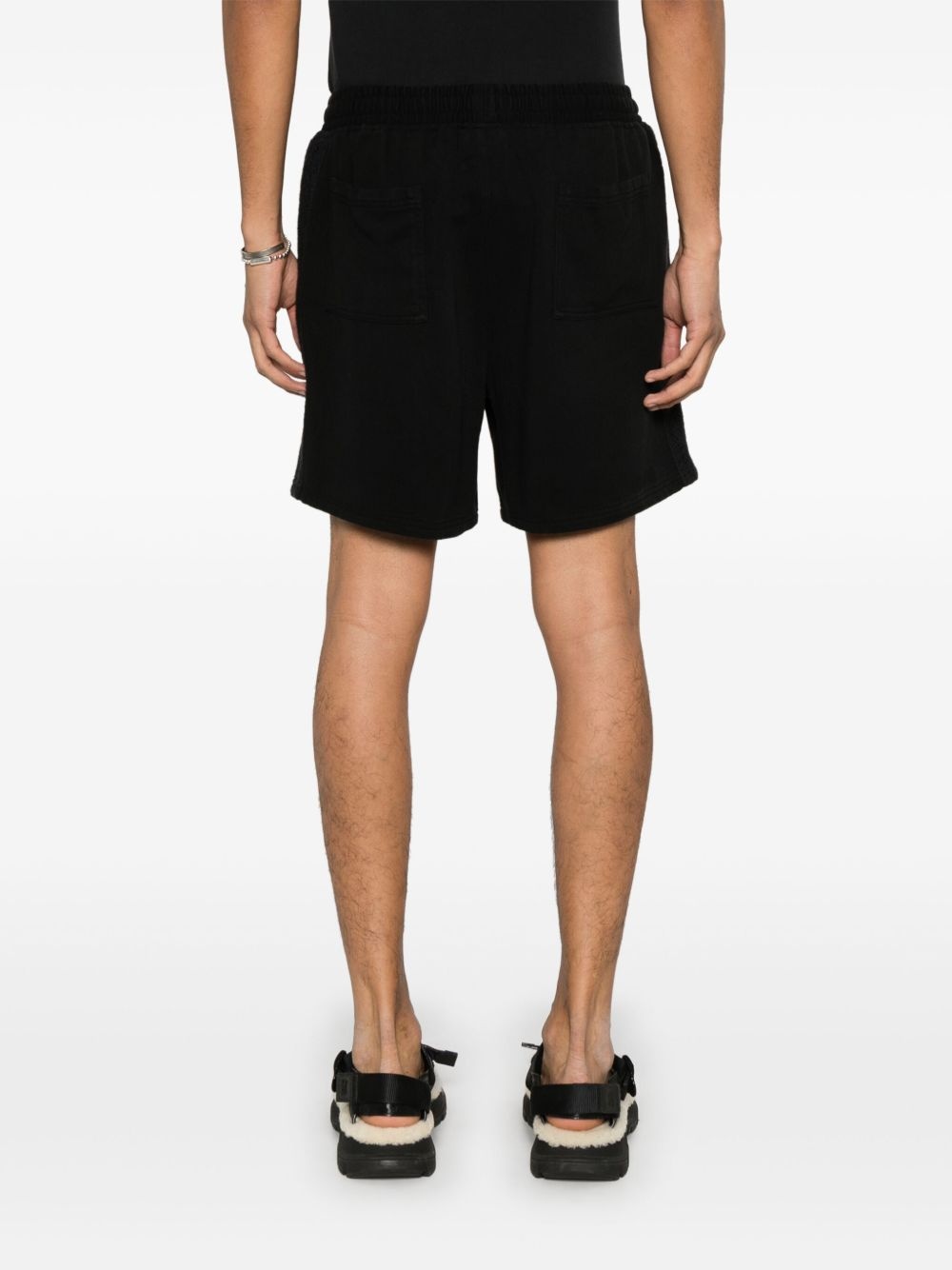 knitted-detail shorts - 4