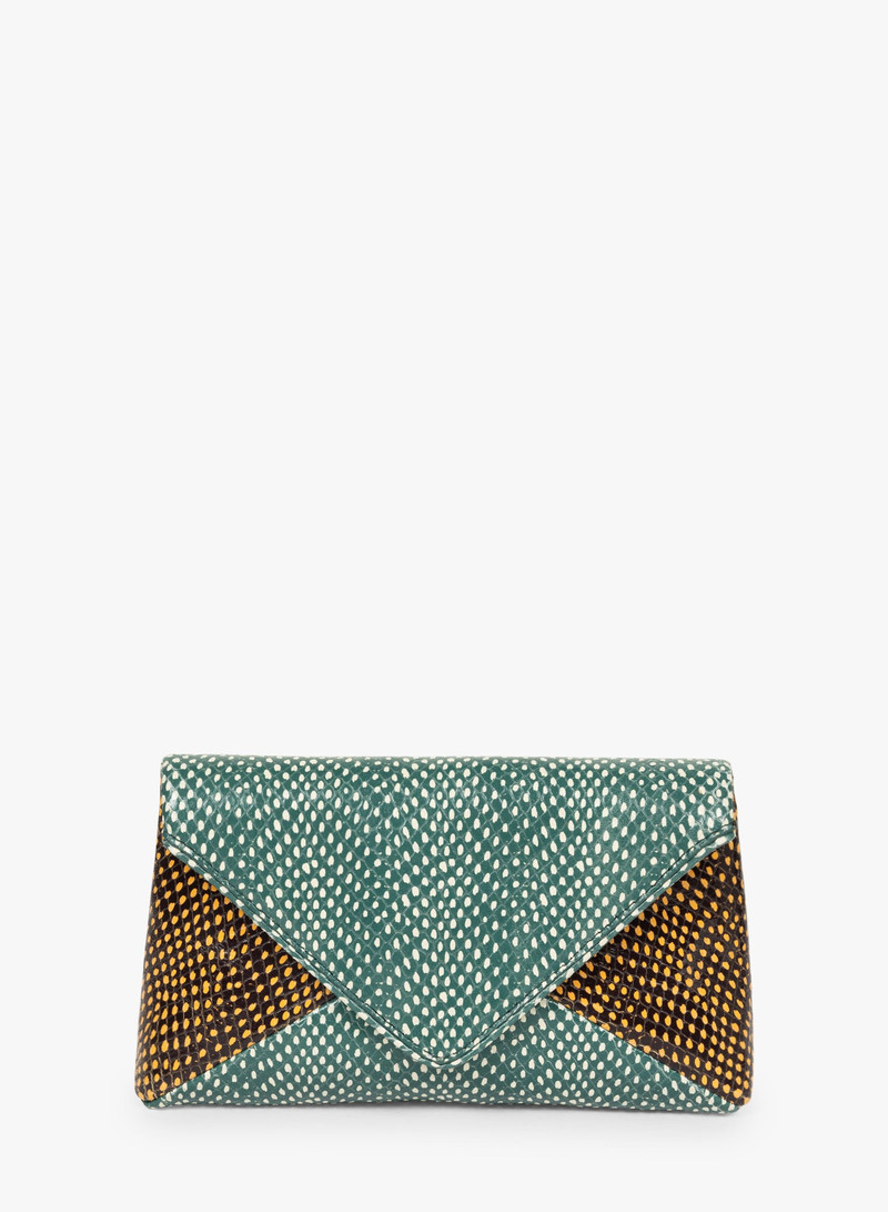 Dries Van Noten LEATHER ENVELOPE BAG outlook