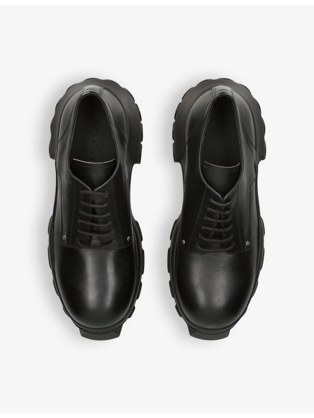 Bozo Tractor platform leather Oxford shoes - 2