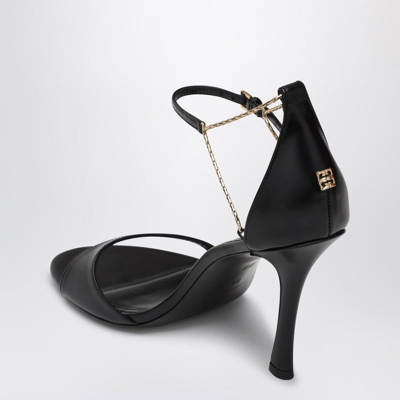 Givenchy 4G Liquid 95 Sandals In Black Leather Women - 2