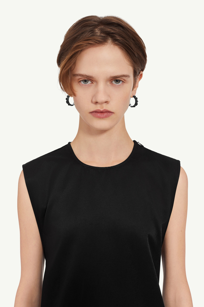 Numeric Signature Embossed Earrings 5