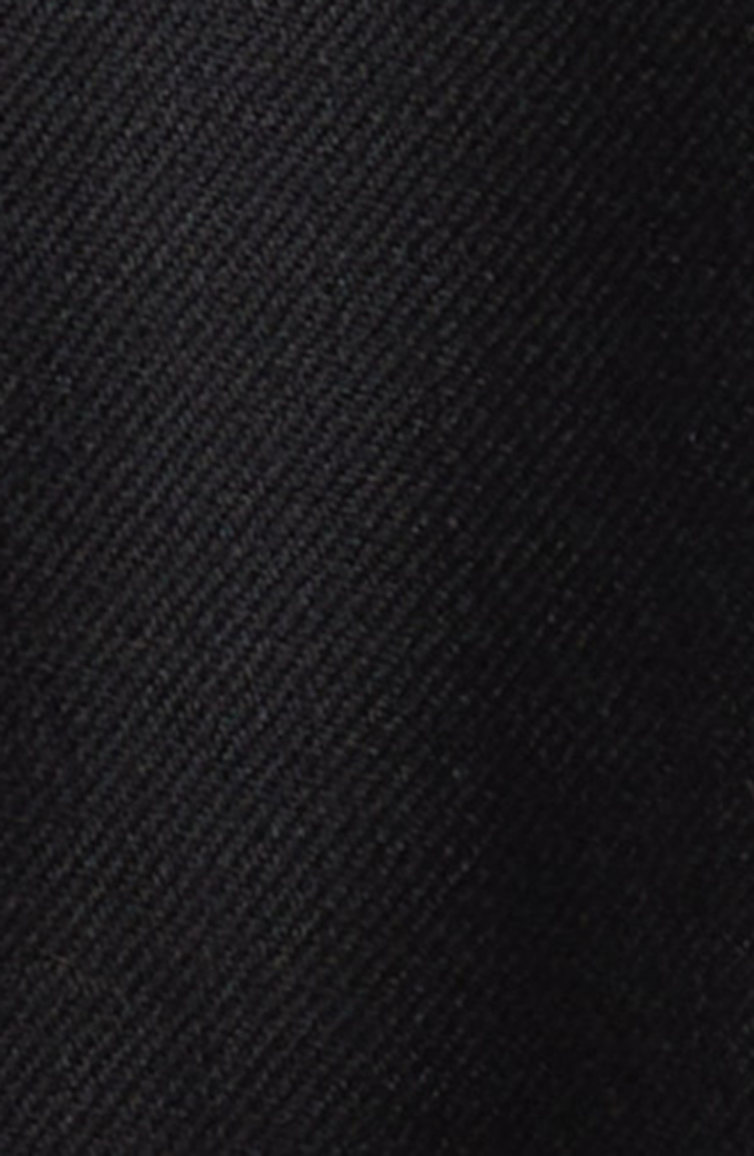 Moncler Virgin Wool A-Line Midi Skirt in Black at Nordstrom - 7