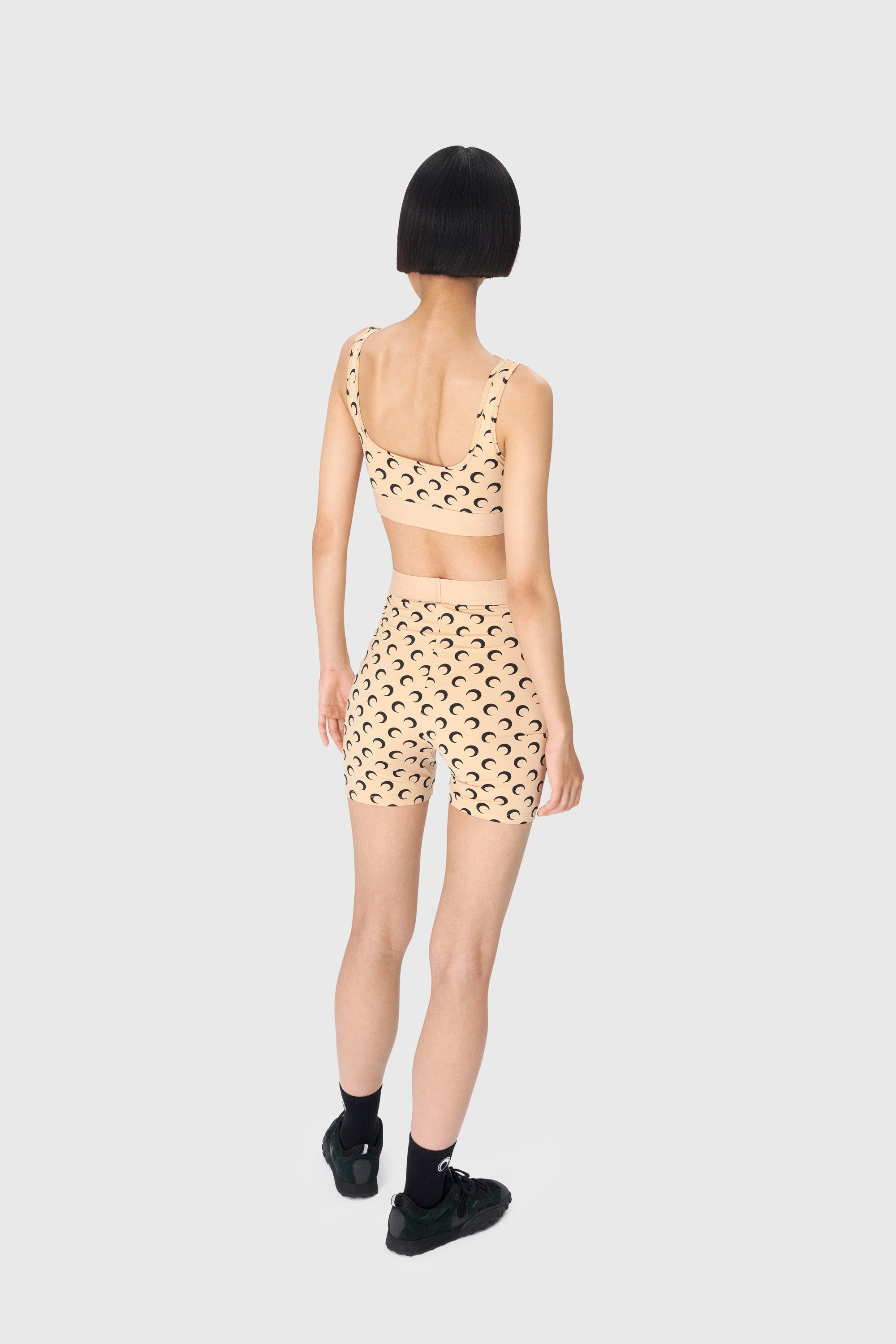 Recycled Moon Jersey Mini Shorts - 4