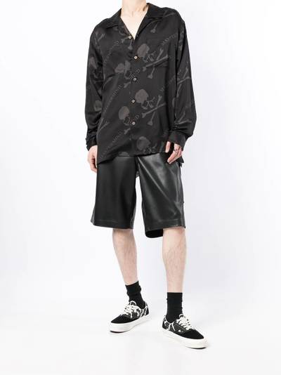 MASTERMIND WORLD printed silk shirt outlook