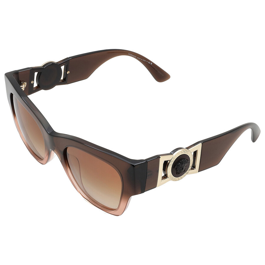 Versace Brown Gradient Cat Eye Ladies Sunglasses VE4415U 533213 52 - 5