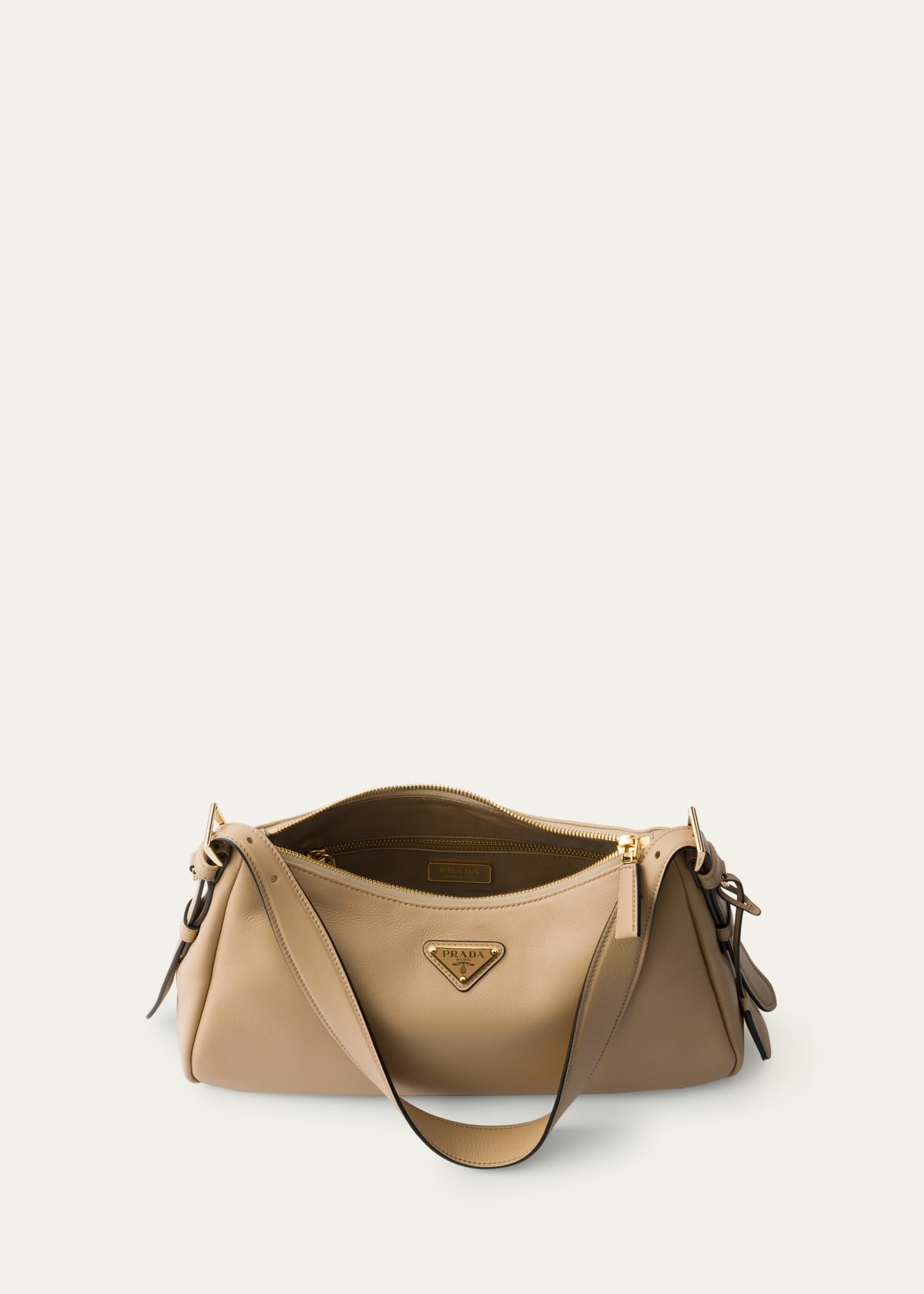 Medium Aimee Zip Leather Shoulder Bag - 4