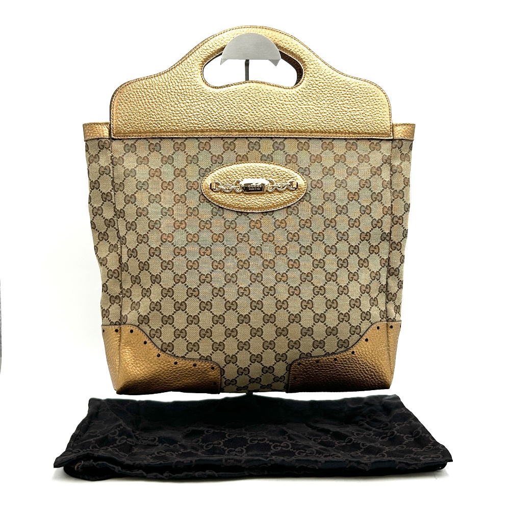 Gucci Horsebit Chain Tote Bag 145777 - 14