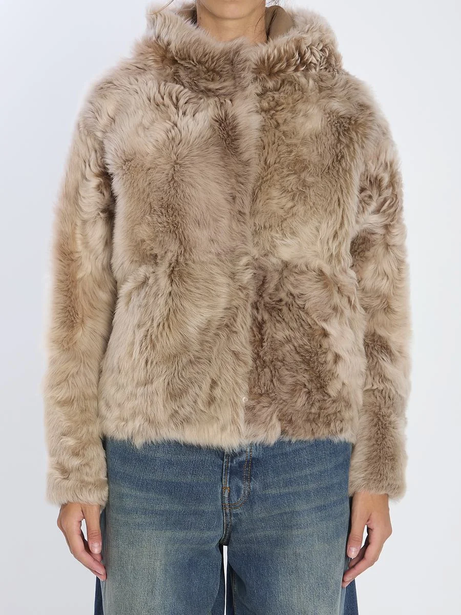 Yves Salomon Lamb Fur Jacket - 1