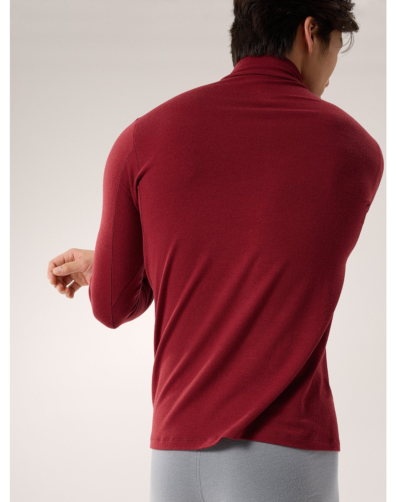 Rho Merino Wool Zip Neck - 5