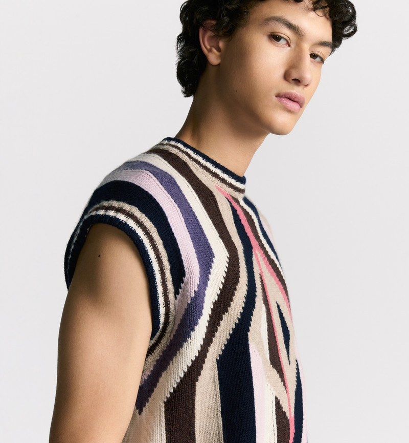 DIOR AND LEWIS HAMILTON CD Diamond Sweater Vest 2