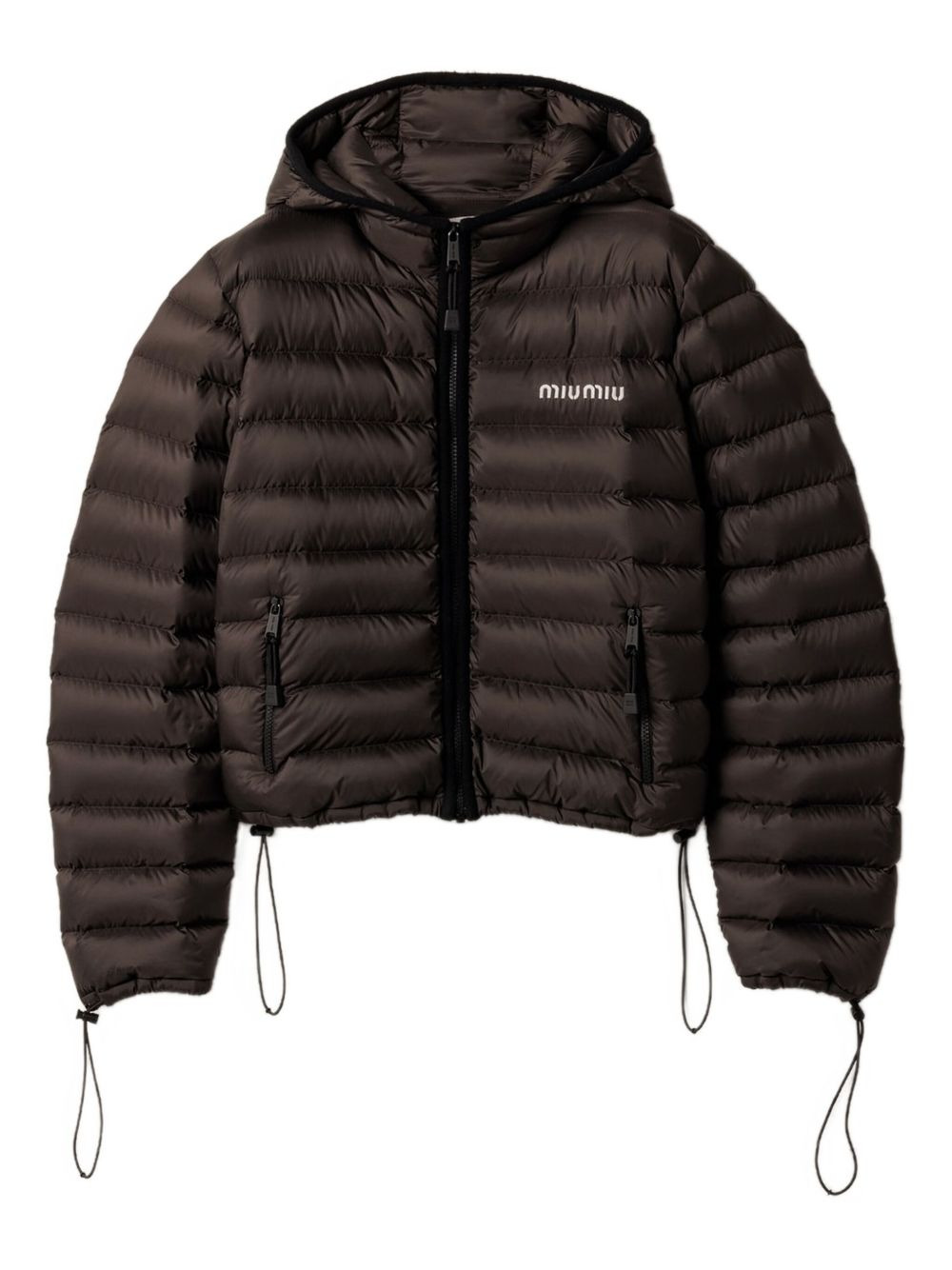 hooded padded jacket - 1