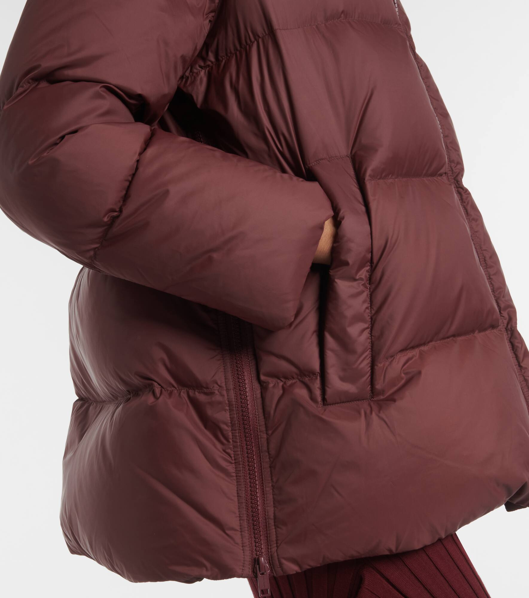 Quilted down jacket - 5