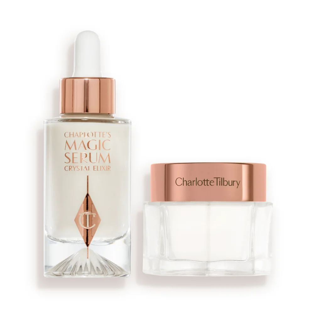 CHARLOTTE’S MAGIC CRYSTAL GLAZE SKIN SET SKINCARE KIT - 1