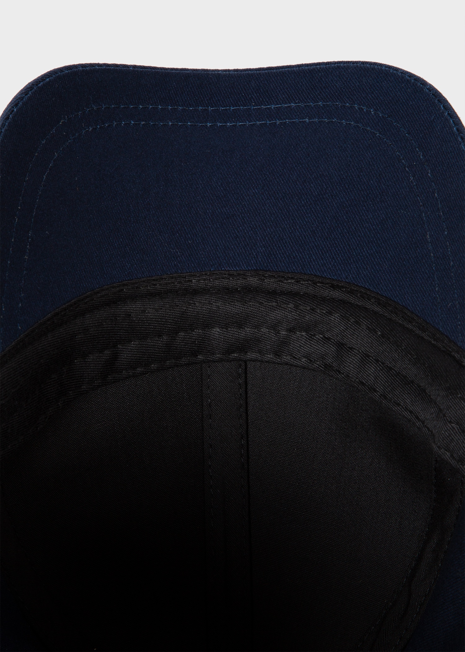 Navy Cotton Zebra Logo Baseball Cap - 4