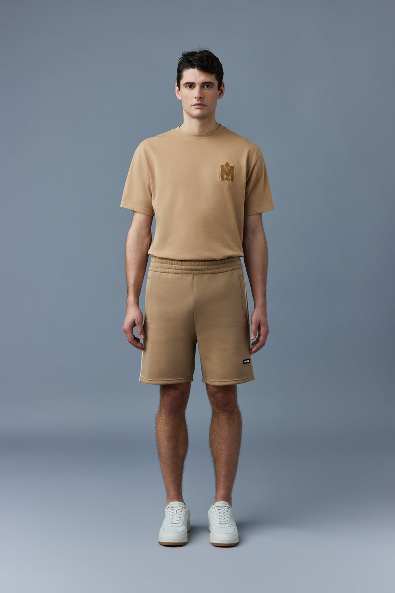 MACKAGE DENNIS Double face jersey bermuda short outlook