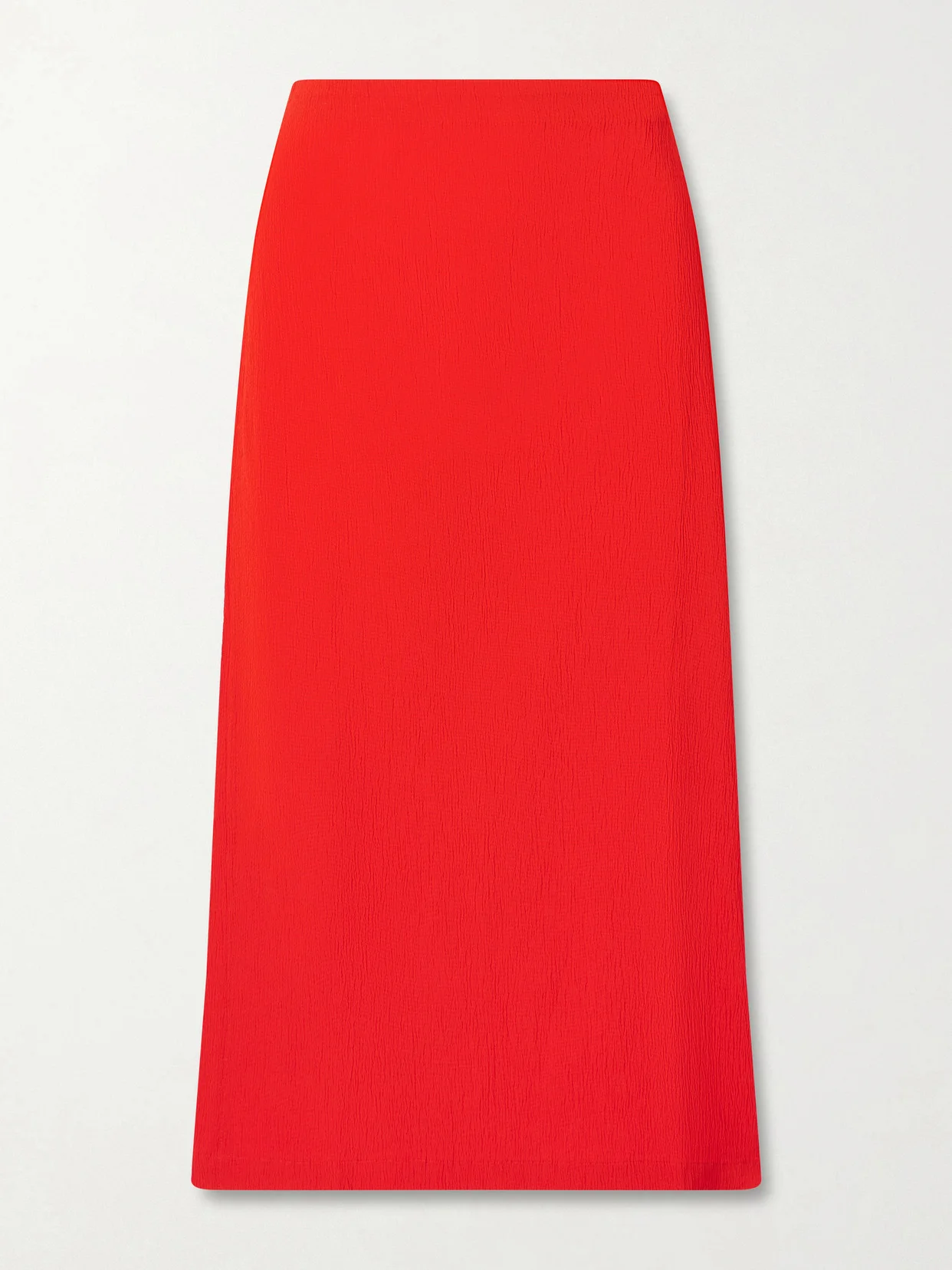 Stretch-crepe Midi Skirt - 1
