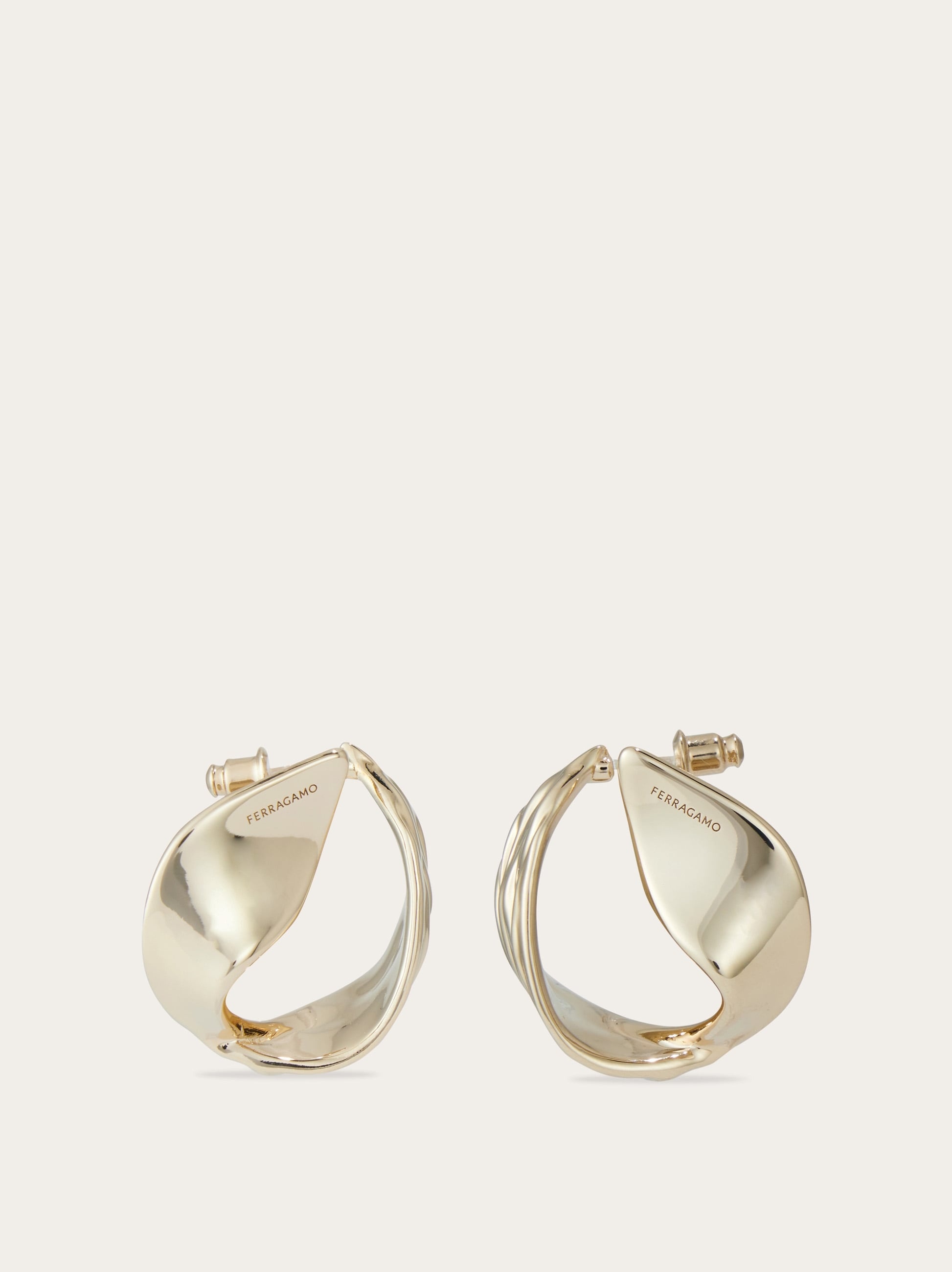 Draped earring - 2