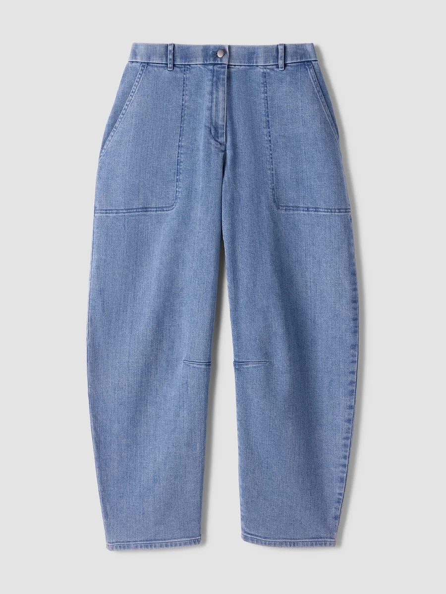 Cotton Stretch Denim Arch Pant - 1