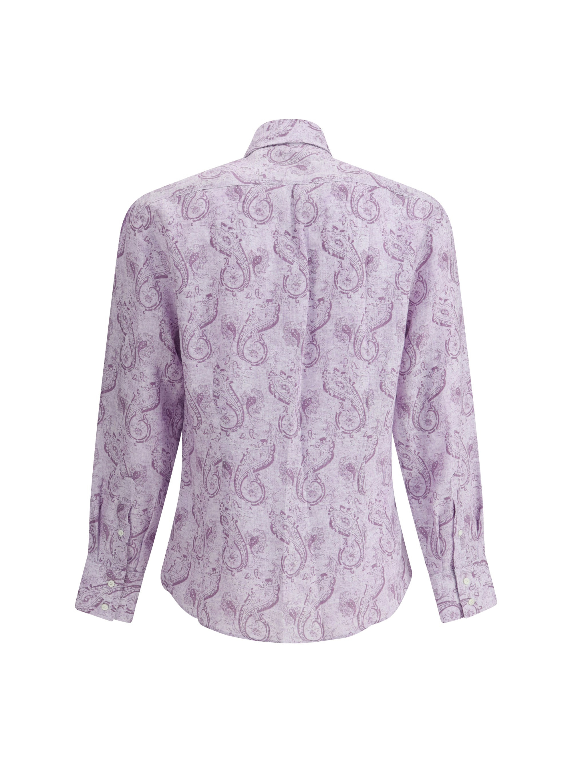 Brunello Cucinelli Men Paisley Design Shirt - 2