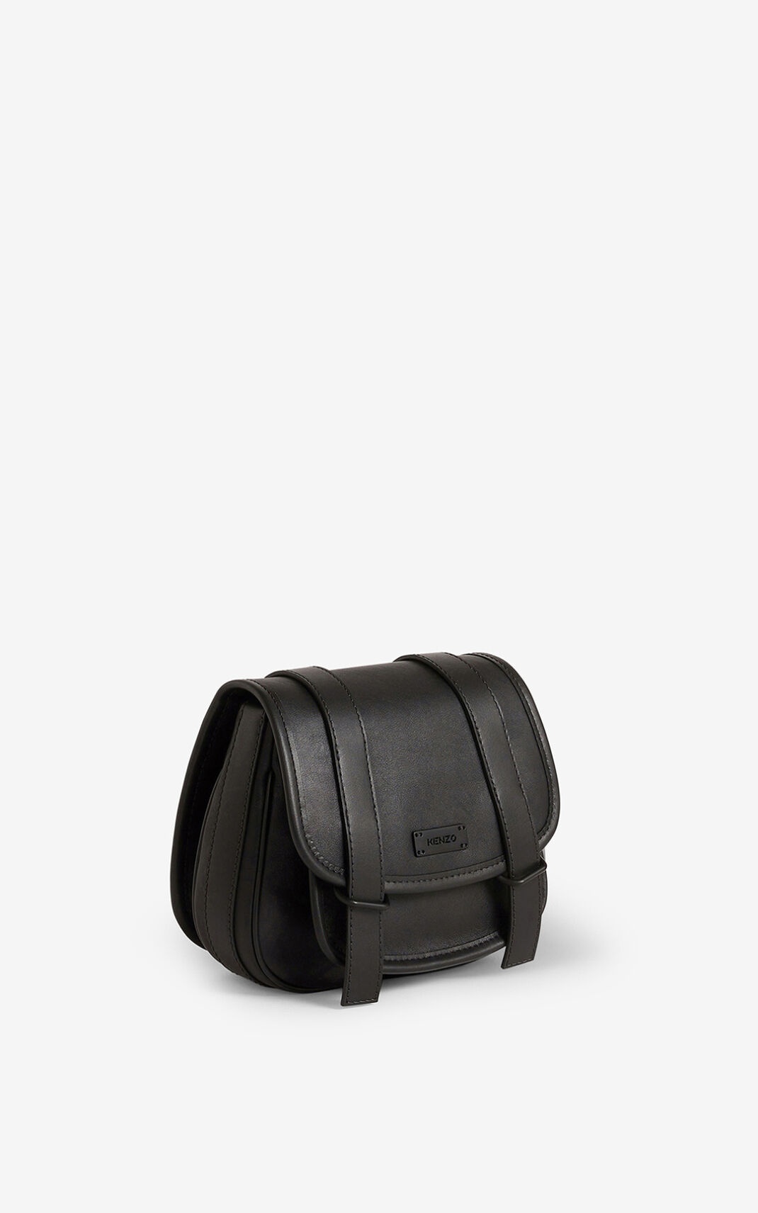 Courier small leather messenger bag - 3