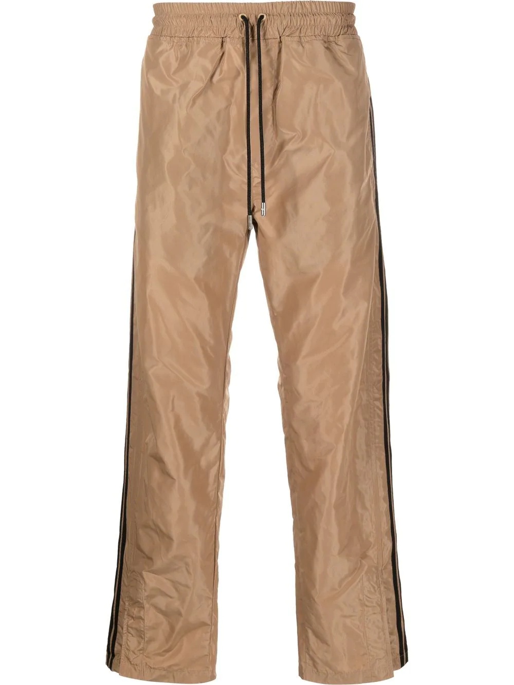 side-stripe elasticated trousers - 1