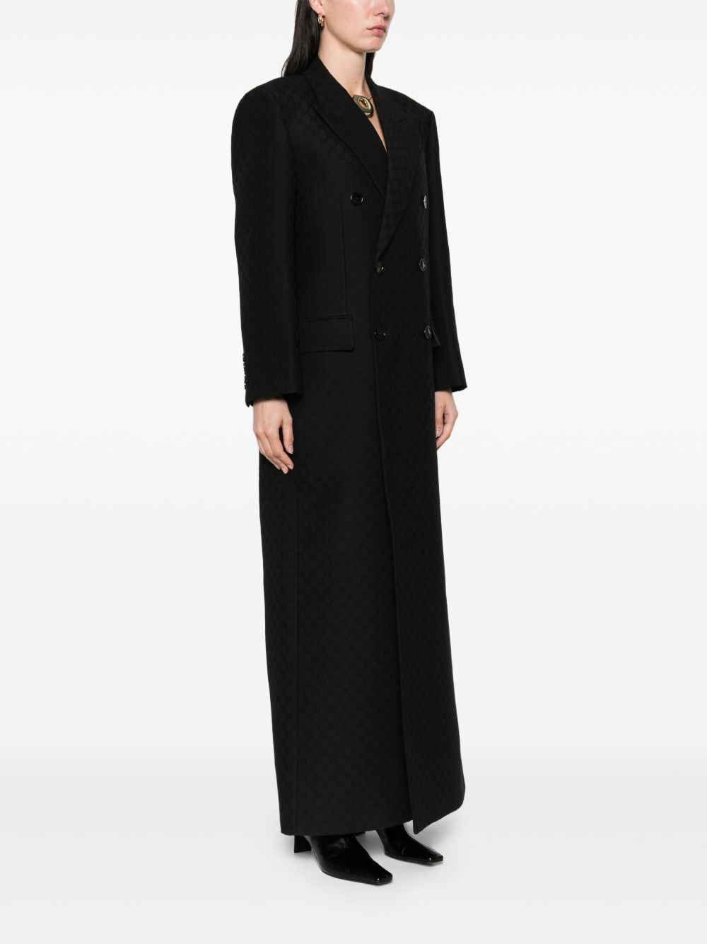 double-breasted coat - 3