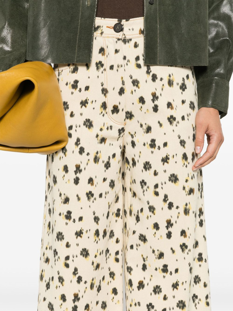 leopard-print palazzo pants 5