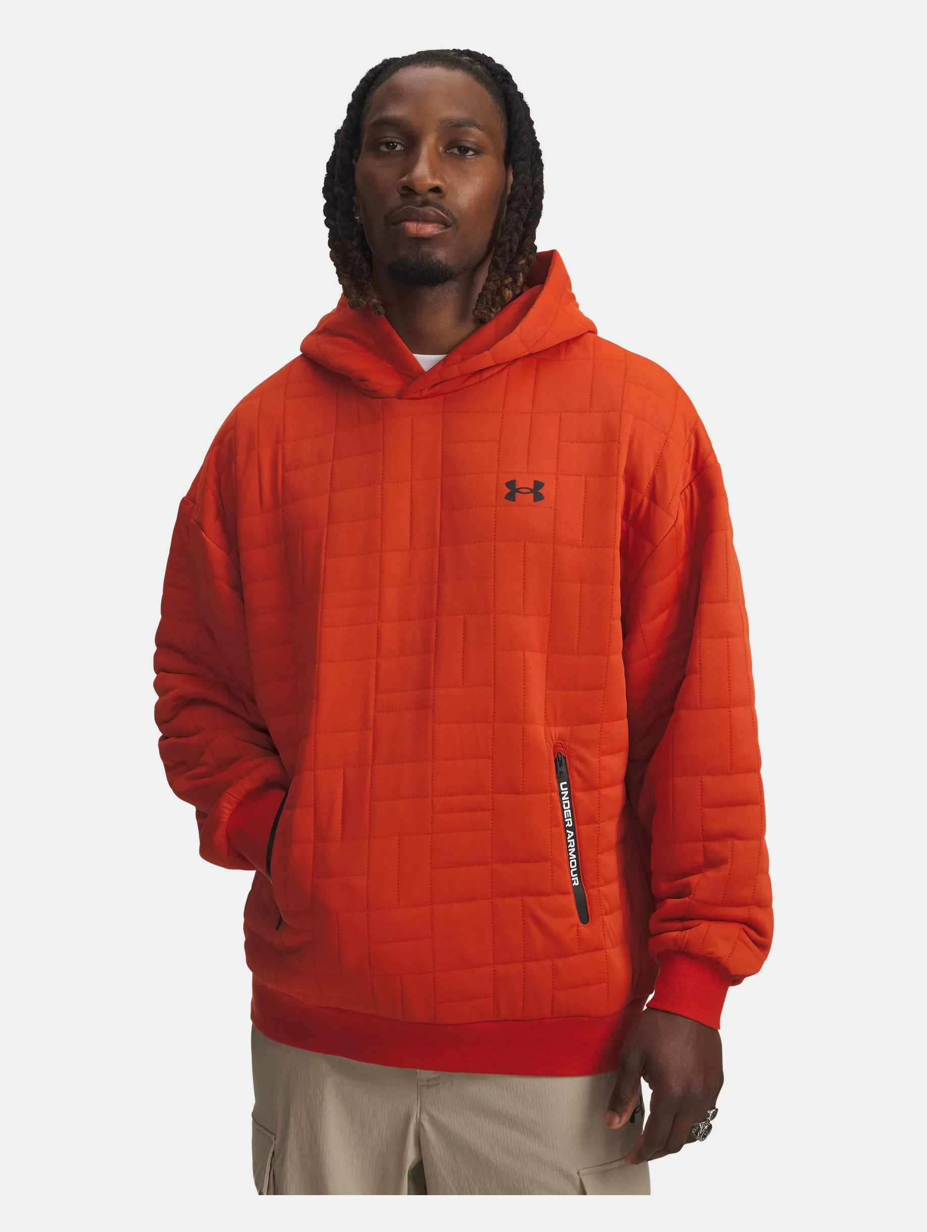 UA Unstoppable Fleece Textured - 1