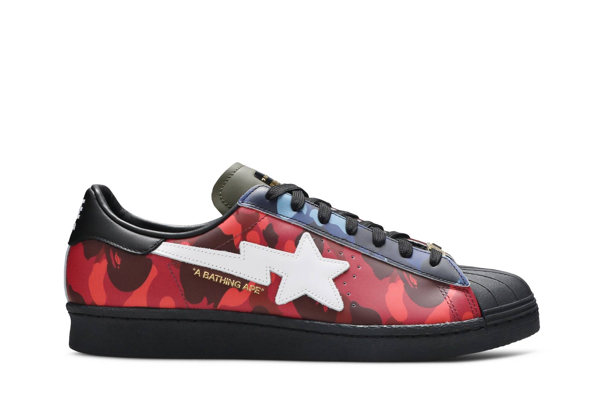 BAPE x Superstar 'Mixed Camo' - 1