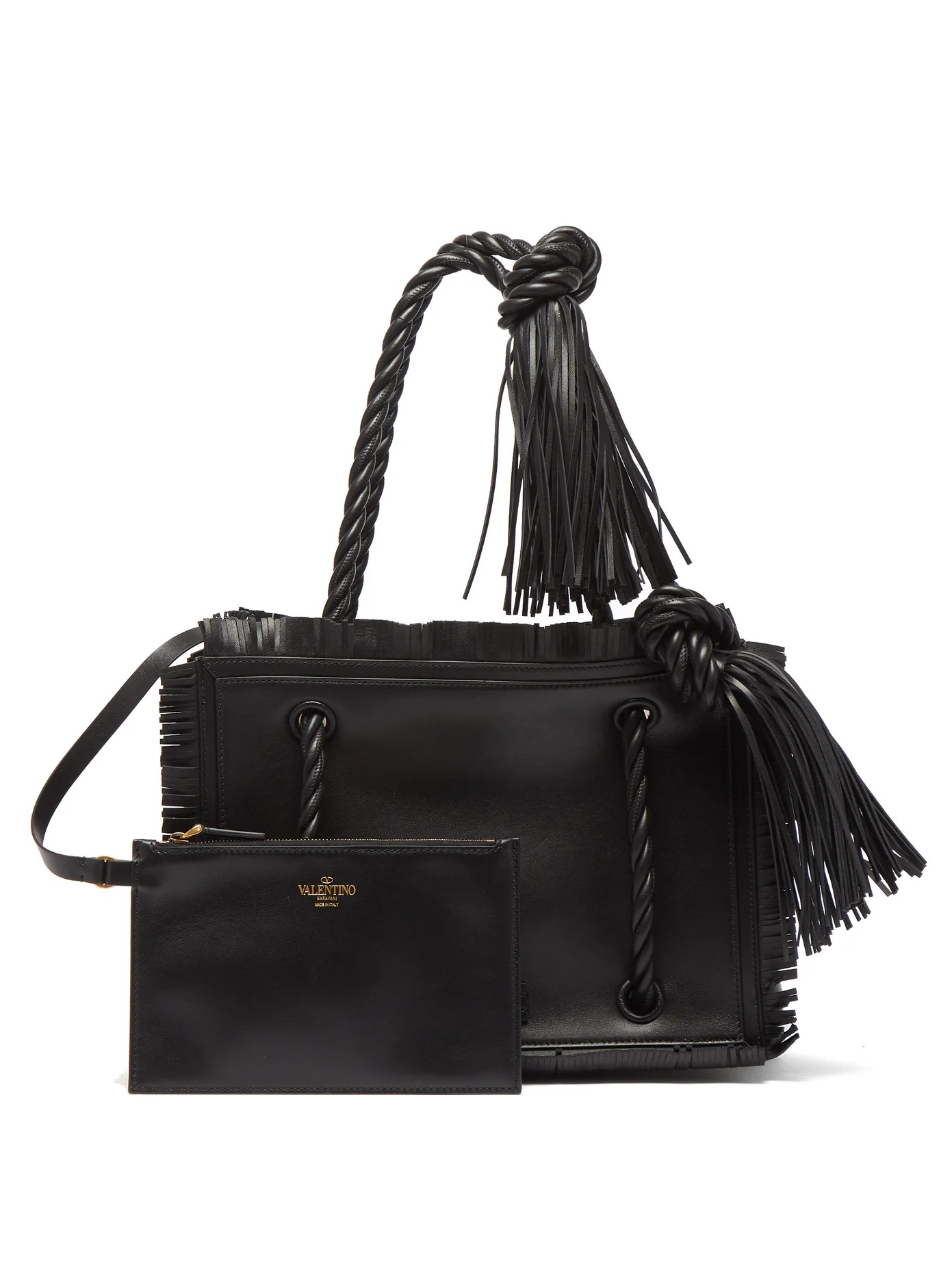 The Rope small leather tote bag - 7