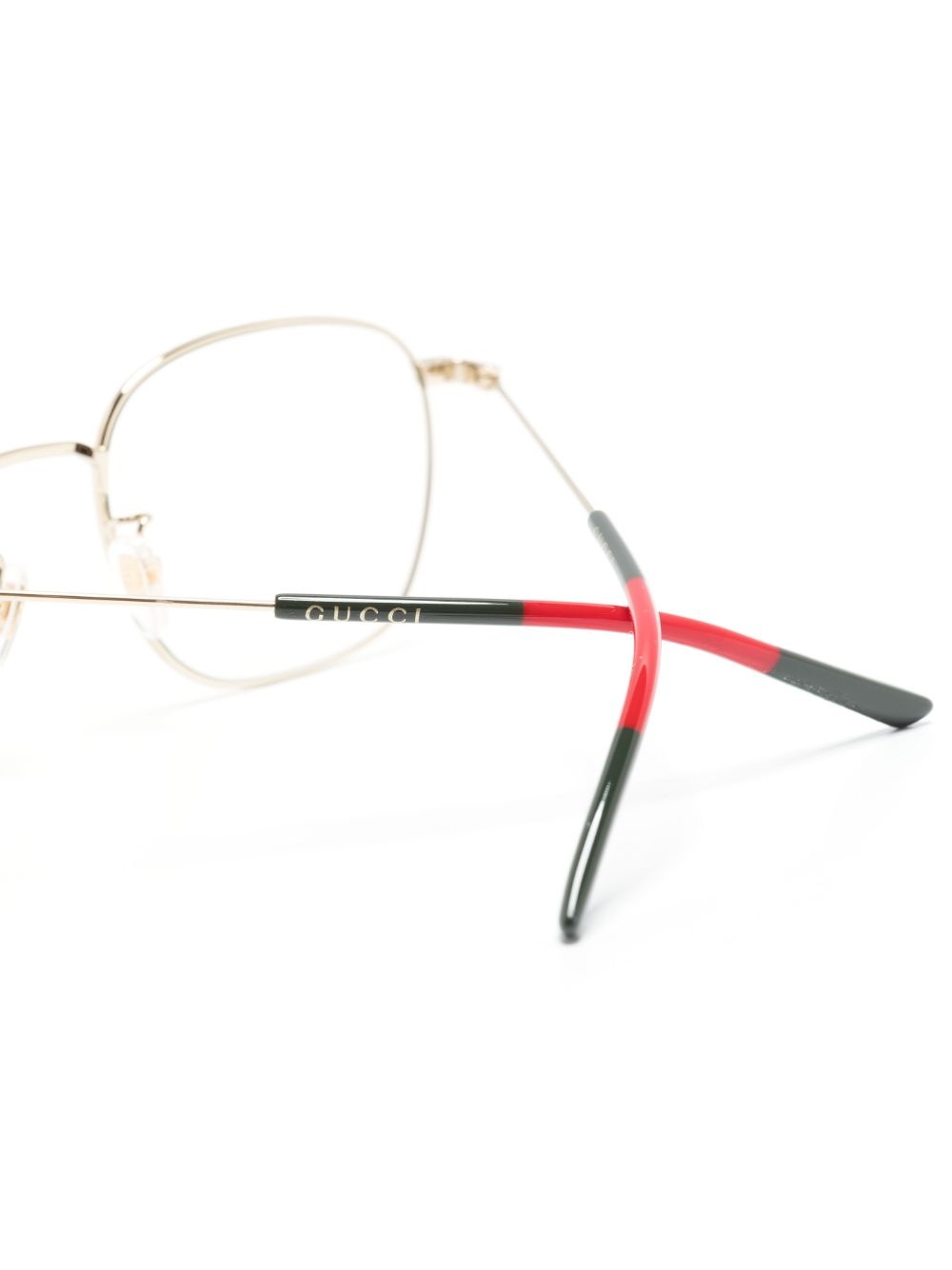 square-frame glasses - 3