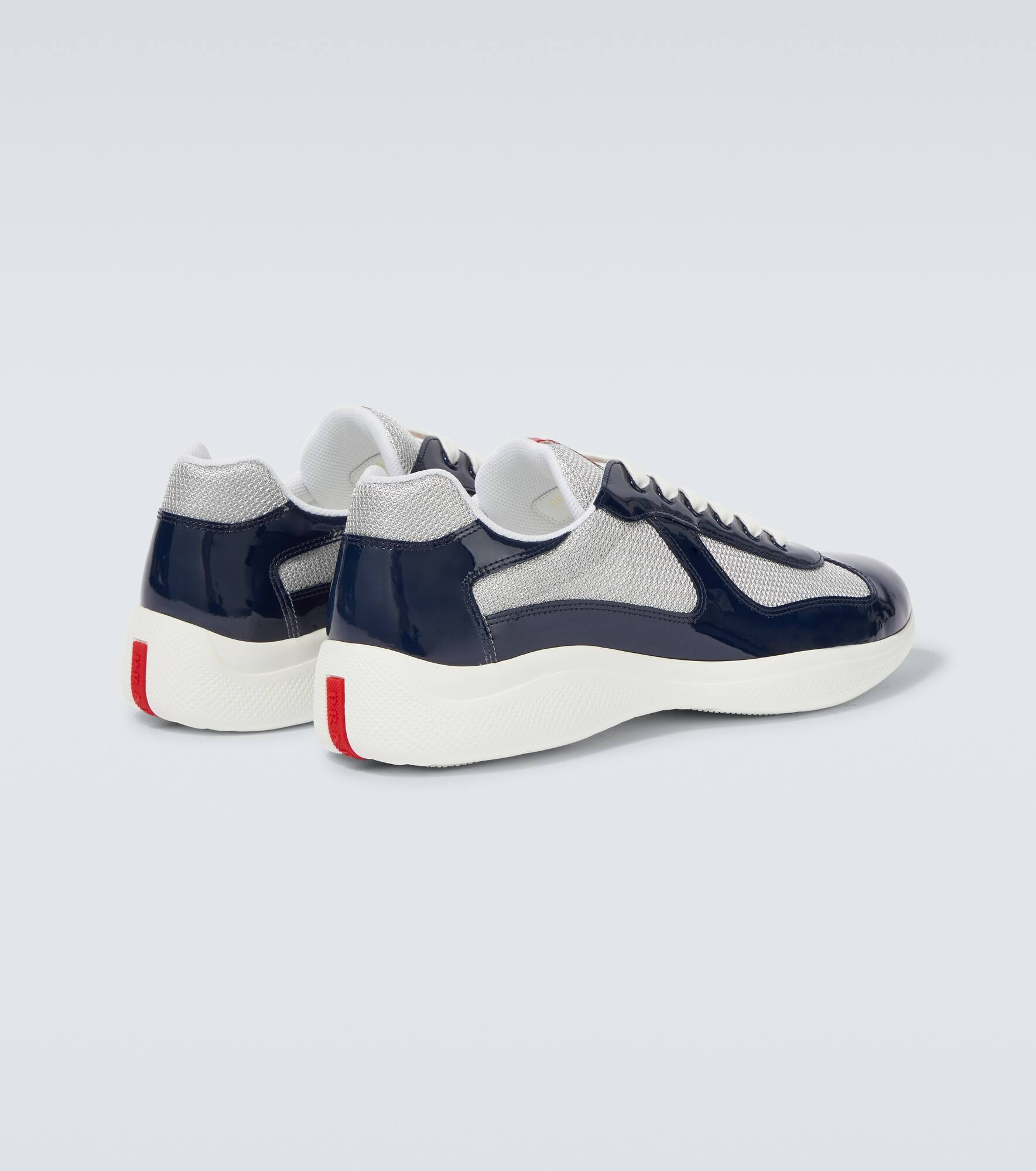 Patent leather sneakers - 6