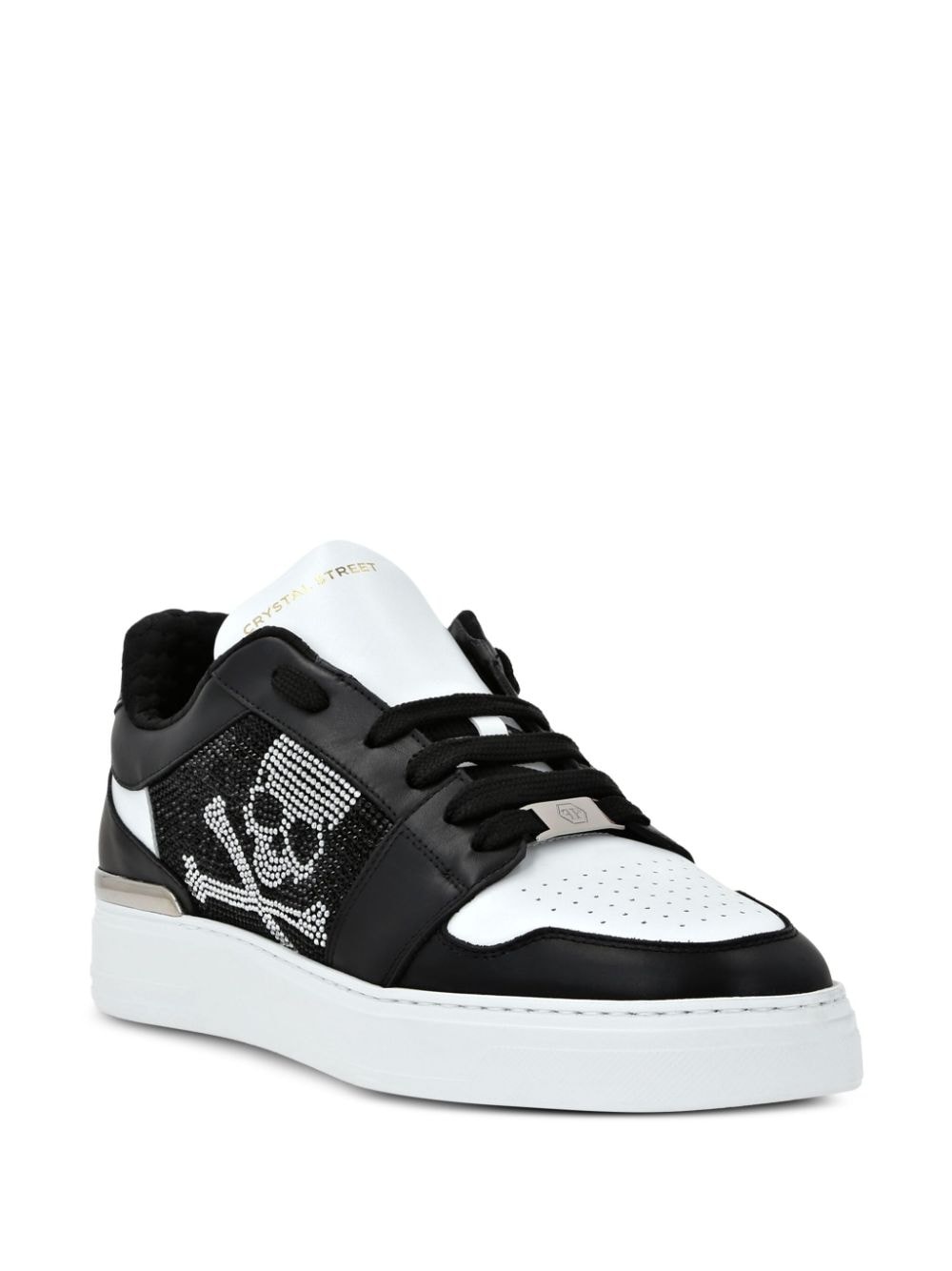 Lo-Top Crystal Leather Sneakers - 2
