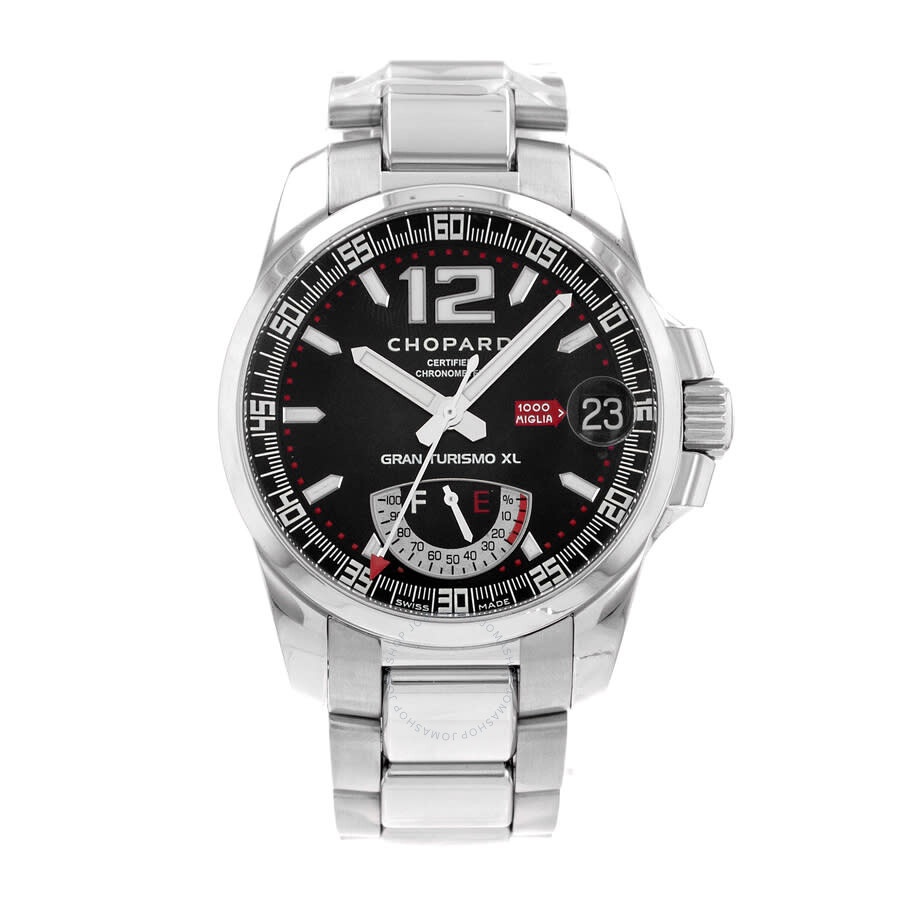 Pre-owned Chopard Mille Miglia Gt Xl Black Dial Men's Watch 168457-3001 - 2