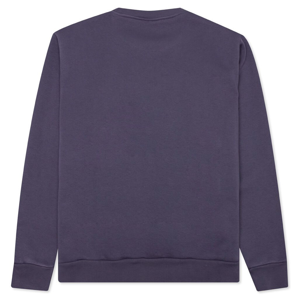 ACNE STUDIOS BRUSHED SWEATSHIRT - DARK PURPLE - 2