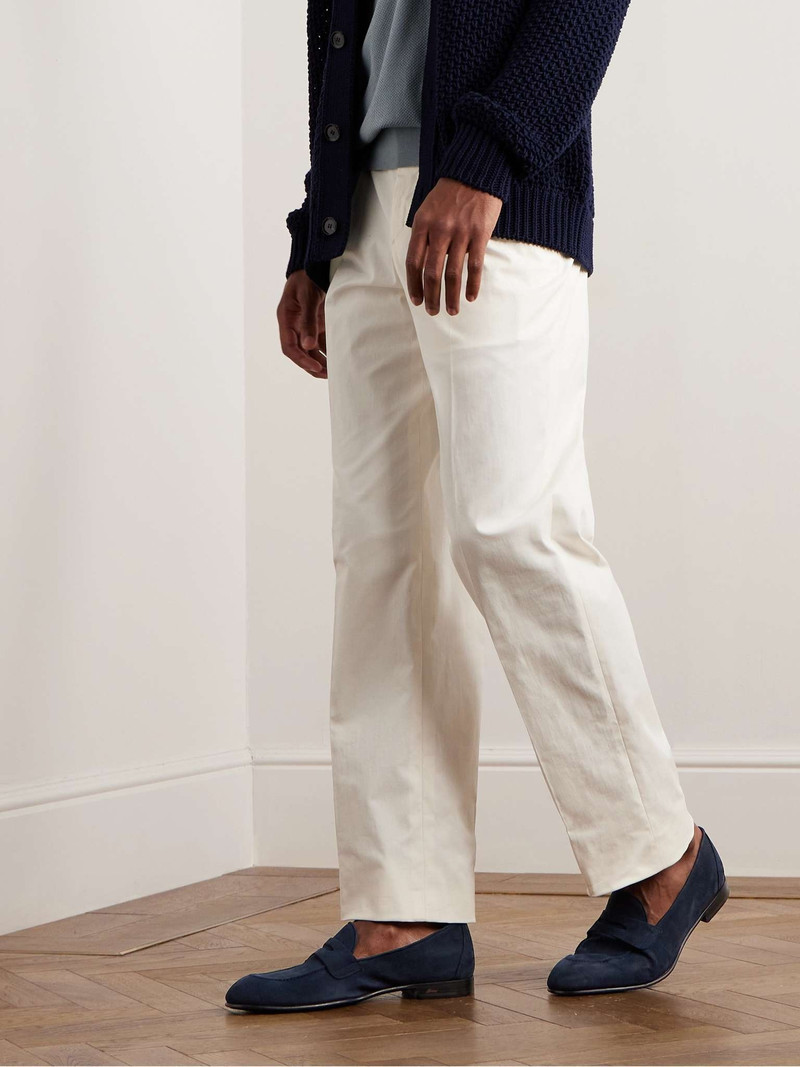 Brioni Nubuck Penny Loafers outlook