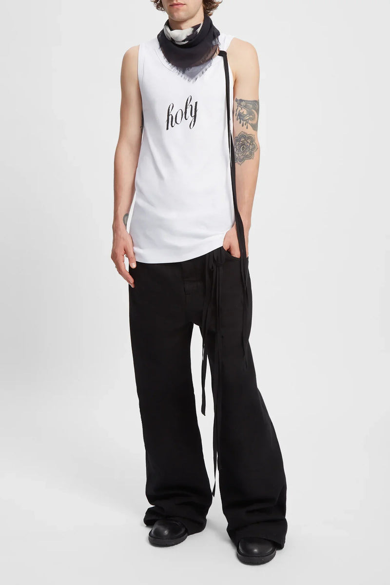 Ann Demeulemeester Printed Tin Bandana outlook