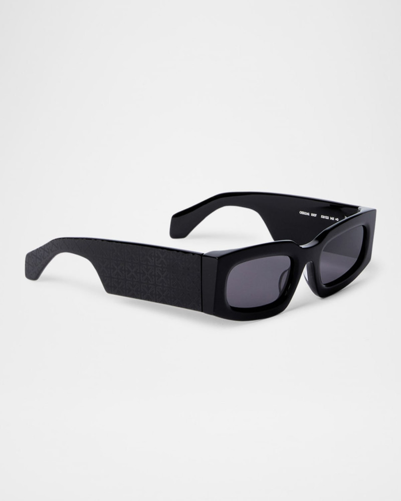 Off-White Cary Arrow Oval Sunglasses outlook