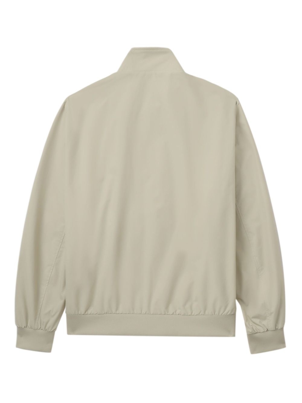 logo-embroidered bomber jacket - 6