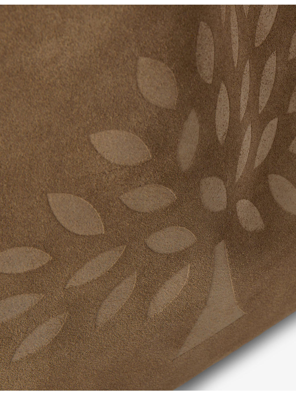 Oversized Tree Suede Tote Bag - 2