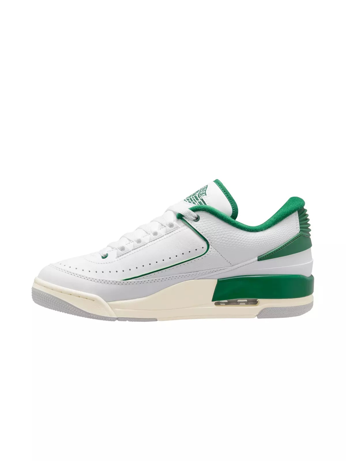 2/3 "White/Pine Green/Sail/Neutral Grey" Men's Shoe - 2