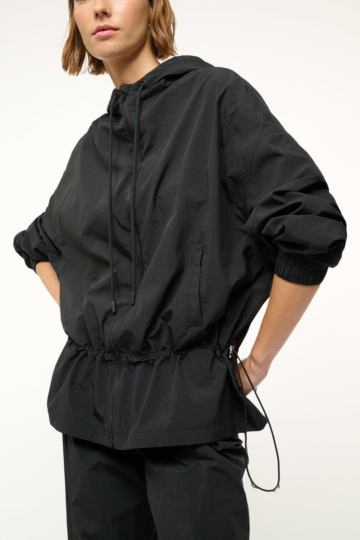 STAUD GONDOLA JACKET BLACK - 5